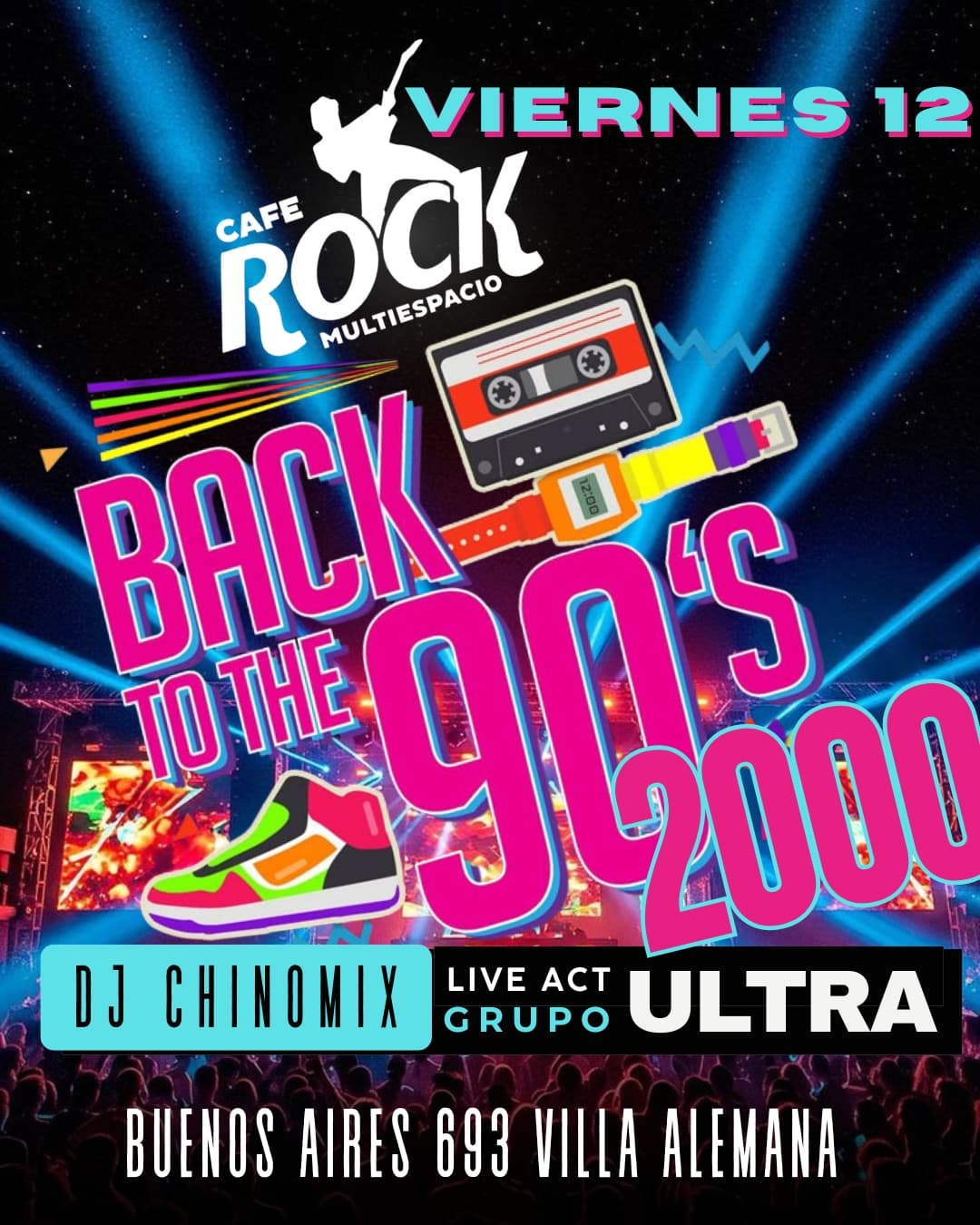 Viernes Fiesta Back To The 90/2000
